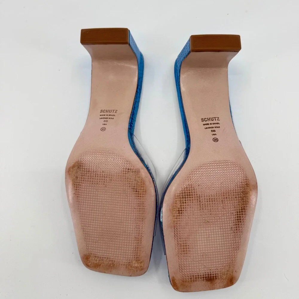 SCHUTZ slide sandals